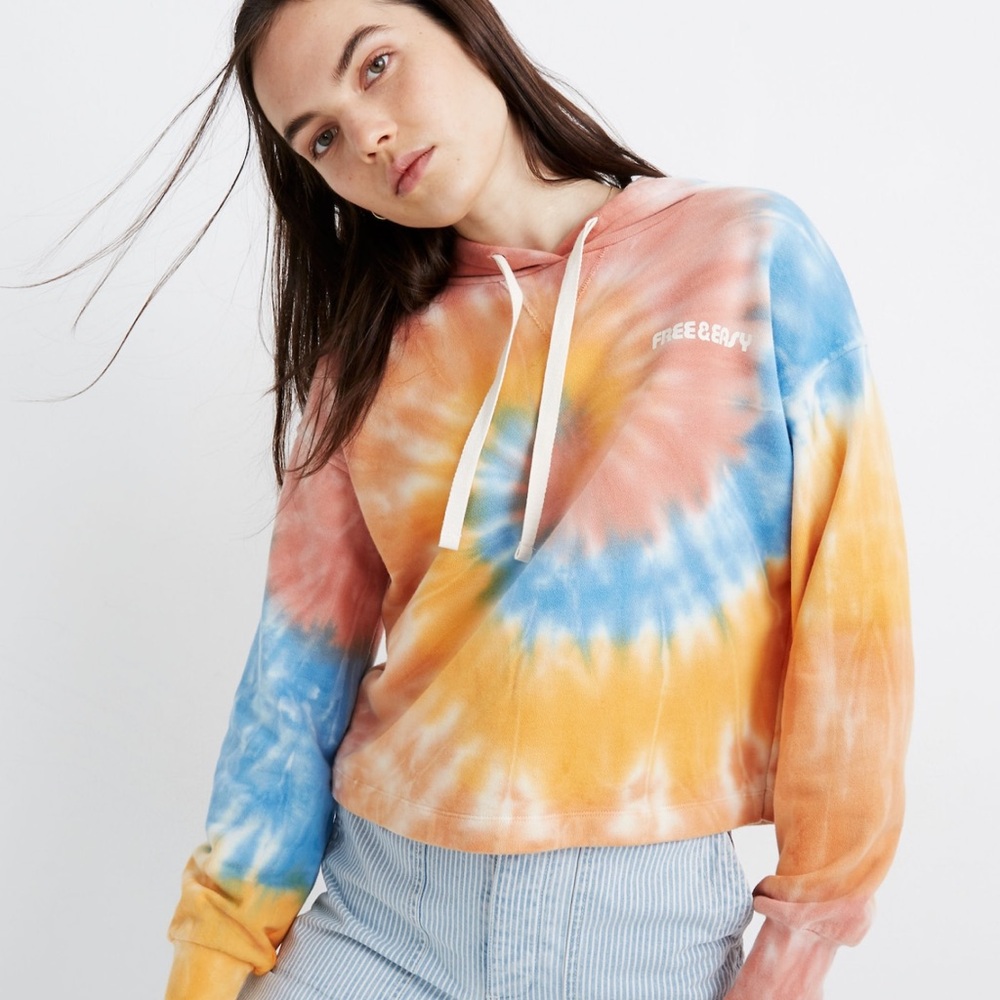 Madewell X Free & Easy Tie-Dye Hoodie